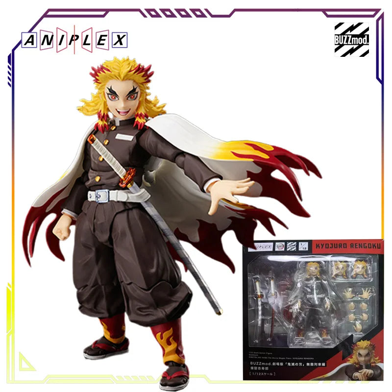 Aniplex+ Original BUZZmod Demon Slayer Blade Series Xiaowo Seat\ Tomioka Yoshiyuki Anime Action Figure Model Toys Gifts Fo Boys