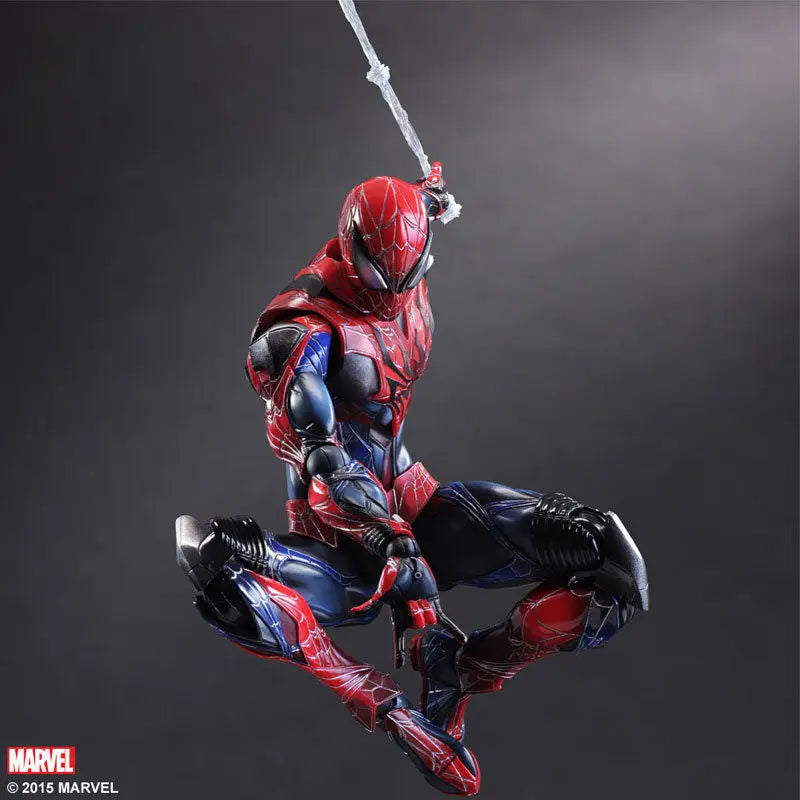 Marvel Spider-Man Articulated Action Figure With Interchangeable Hands Web Parts For Desktop Decor Marvel Comic Fans