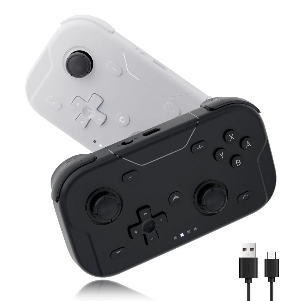 AceGamer Kabelloser Taschen-Controller für Switch/Switch2/Android/iOS/PC/Steamdeck Bluetooth-Gamepad mit 6-Achsen-Gyroskop-Joystick