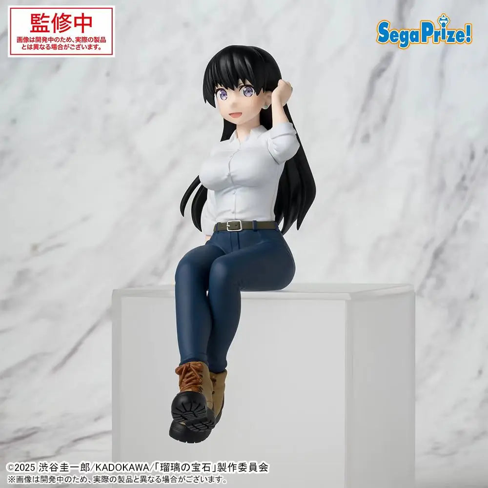 Original SEGA PM Ruri no Houseki Tanigawa Ruri Arato Nagi Premium Chokonose Anime Figure Action Figures Figurine Toy 15CM