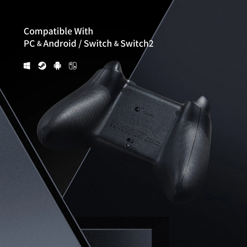GuliKit ES Pro E-sports Controller for Nintendo Switch 1/2 Wireless Gamepad with TMR Joystick for PC Windows Android iOS macOS