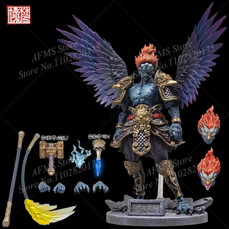 Fancyrealm 1/12 Scale Collectible Figure Lei Zhenzi Chinese Mythological Figures Son Of Thunder 6Inch Men Soldier Model Toys