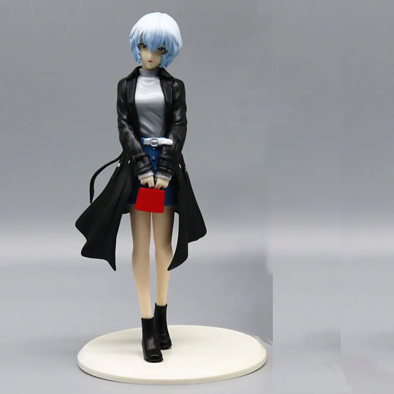 20 см Neon Genesis Evangelion Аниме момиче фигурки кралица Аянами Рей нова форма екшън фигурка детски играчки фигурки модел кукла подаръци
