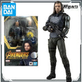BANDAI Original S.H.Figuarts Avengers:Infinity War Falcon & Winter Soldier America Anime Action Figures Toys for Boys Christmas