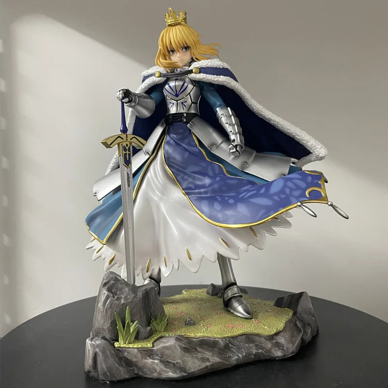 25cm Fate/Grand Order Sexy Anime Figure Altria Pendragon Action Figure Saber Alter Figure Adult Collectible Model Doll Toys Gift