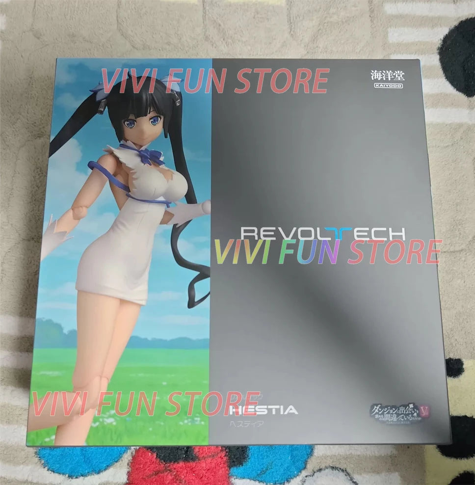 In Stock KAIYODO Hestia Movability Model Toys Revoltech AMAZING YAMAGUCHI DanMachi Beautiful girl model