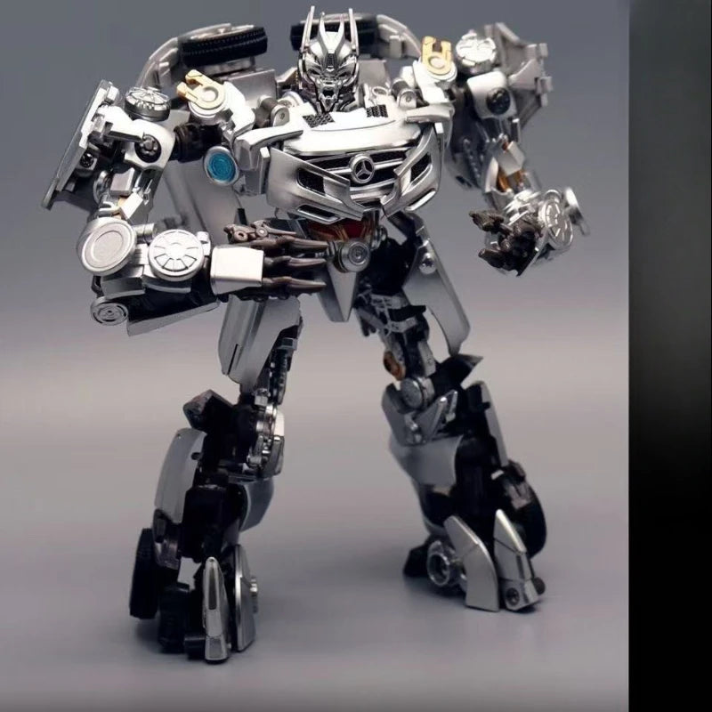 【In Stock】Transformed Toy BT-01 Sound Wave Intelligence Officer Action Character Moving Robot Model Original Box Collection Gift