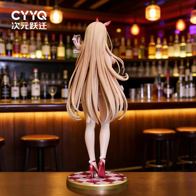 CYYQ Nikke Viper Bunny Girl Figure Sexy Anime Character Statue Desktop PC Case Decor Collectible Ornament For Anime Game Fans