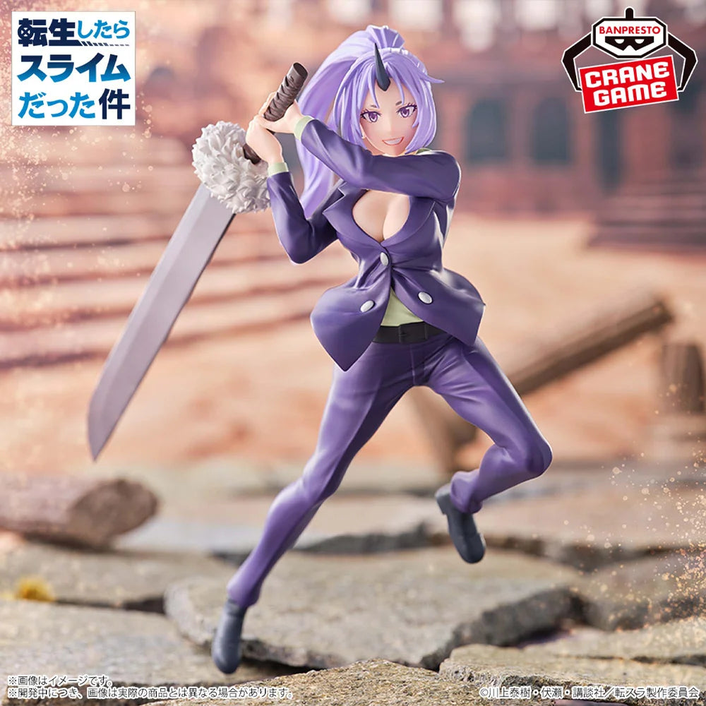 In Stock Original BANPRESTO Redleaf Shion Figure Anime That Time I Got Reincarnated as a Slime Model Genuine Boxed Toy
