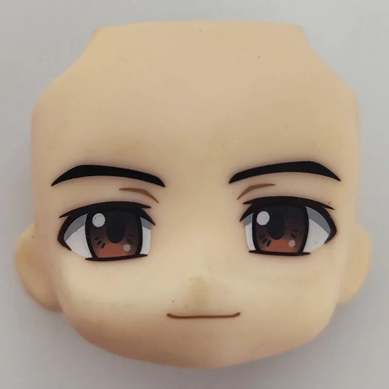xiongmaohuoguo GSC Clay Man Face doll face hair doll accessories
