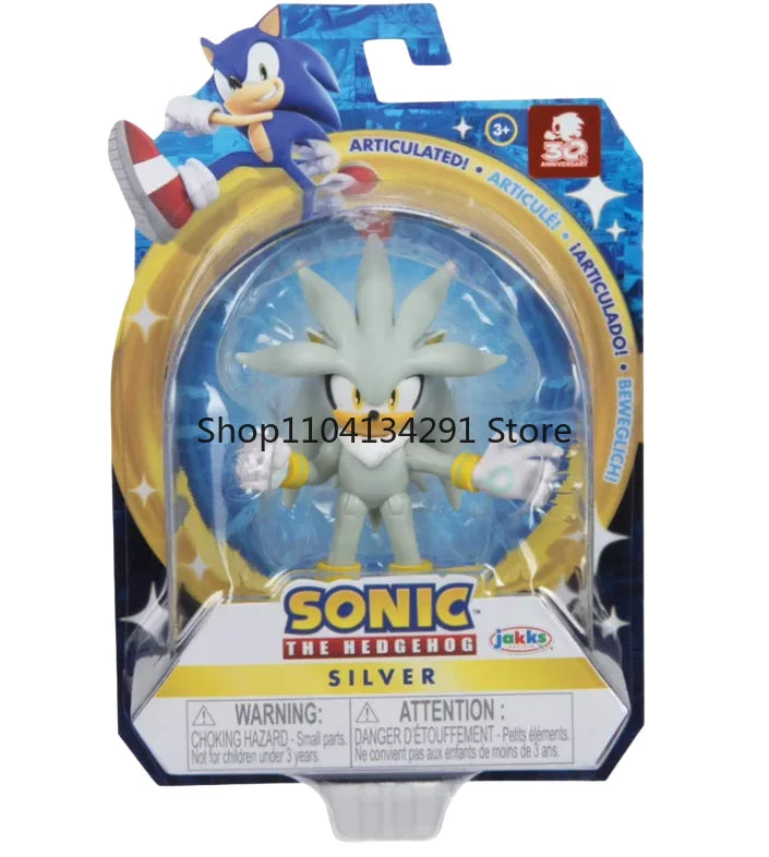 Original JAKKS Sonic The Hedgehog 5-inch Articulated Action Figure Collectible - Rare Birthday Gift for Kids