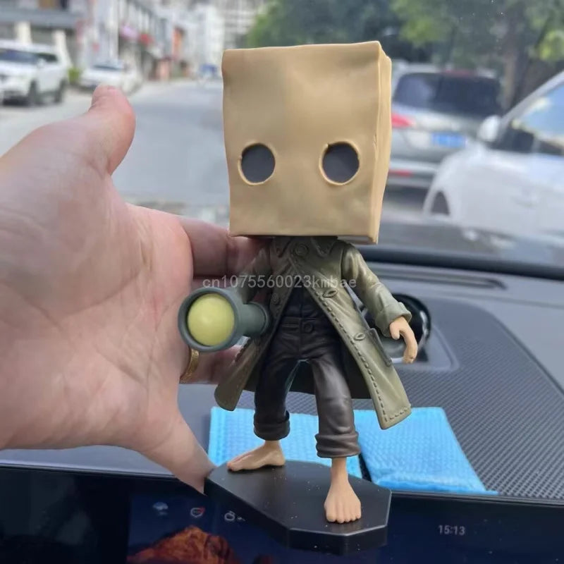 Hot Game GK Little Nightmares Anime Figurine Six Figure Mono Action Figure Toys Kids Christmas Collectible Model Decoration Gift