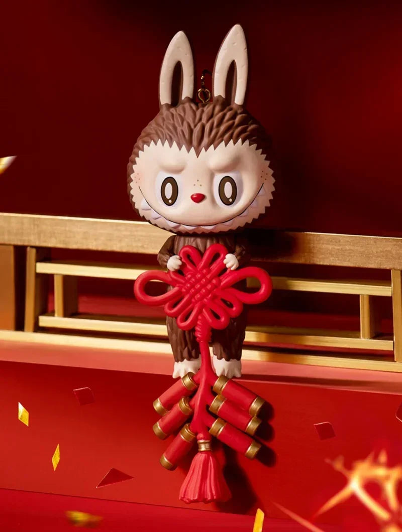 POP MART Drei, Zwei, Eins! Frohes chinesisches Neujahr Serie Blindbox Spielzeug Mode Anime Actionfigur Überraschung Mystery Box Puppen