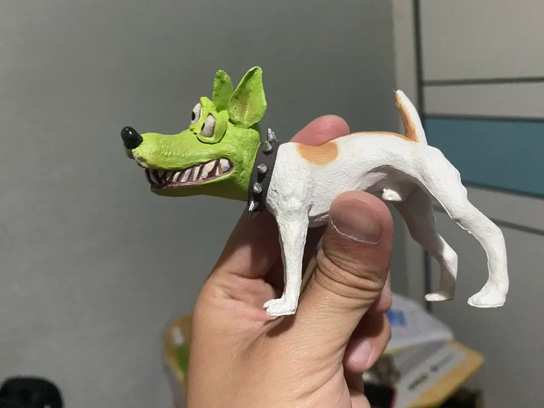 die Maske Hund Anime Actionfigur 7cm Modell Statue Desktop Dekor Ornamente Ideales Weihnachtsgeschenk für Kinder Sammlerspielzeug
