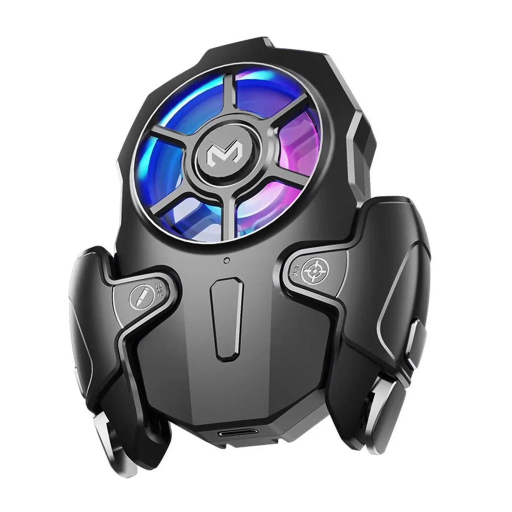 AK03 Mobile Phone Gaming Trigger Joystick Gamepad with Radiator Controller Trigger Button for IPhone/IOS/Android Shooting G O6E7