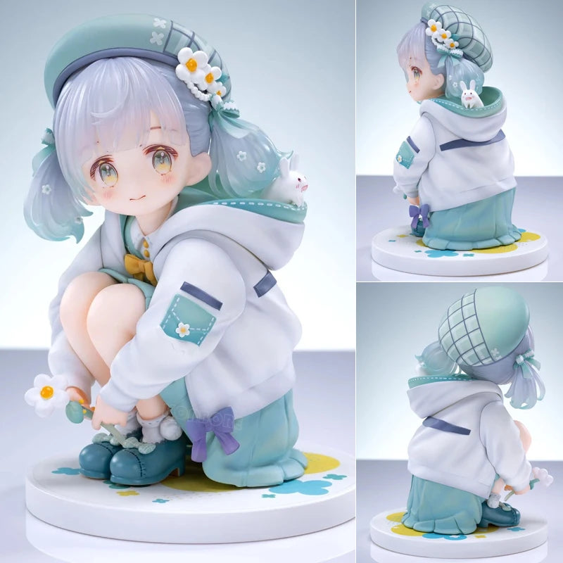 12cm Original Character Ageru Sahara Mafuyu Anime Girl Figure EUSUN Flowers for You Action Figure Collection Model Doll Toy Gift