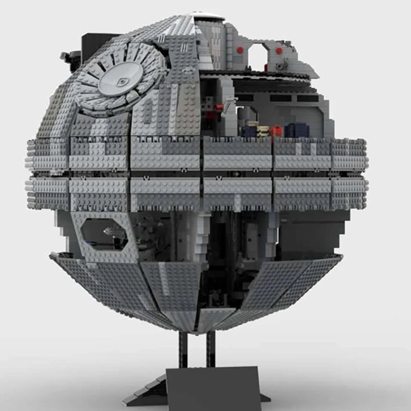 Star Movie Moc Building Block UCS Death Famous Scene Model Technology Brick DIY Assembly Modular Construction Toy Holiday Gifts