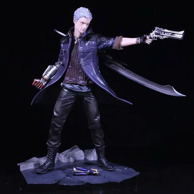 Da Mo Wan New Game Male Character Action Figure, Battle Version Collectible Model Statue, Desktop Decoration Gift For Game Fans