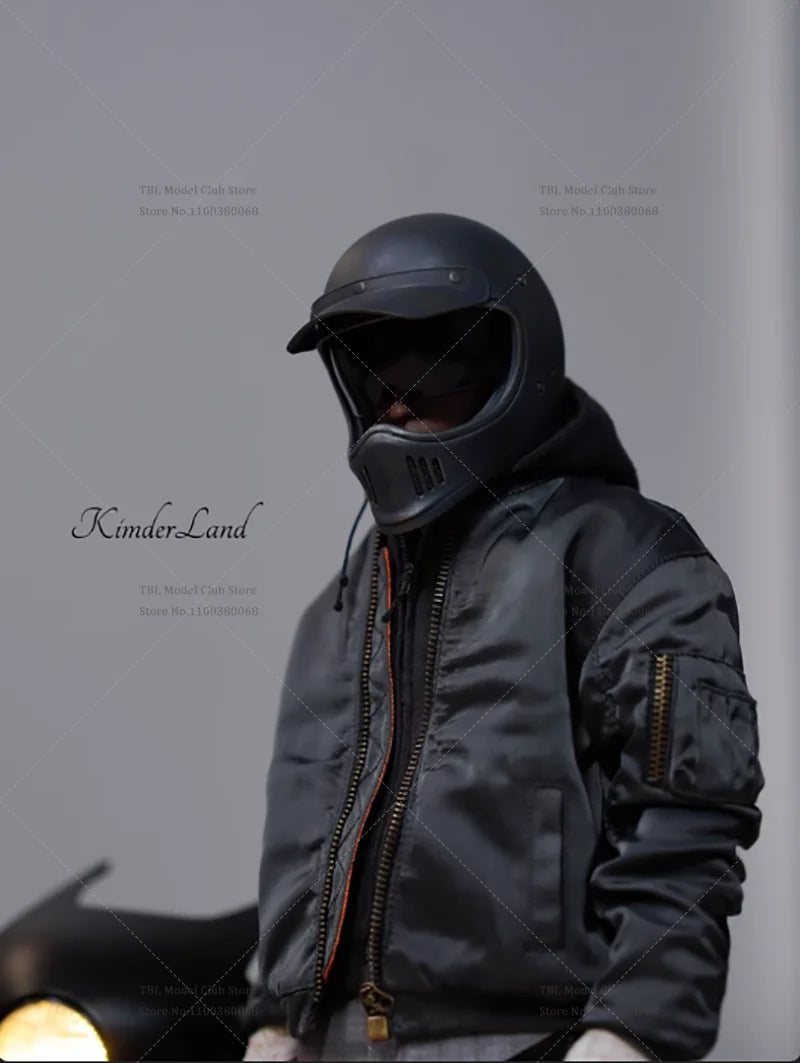 In Stock TOPO STUDIO TP019 1/6 Scale Male Clothes Knight Wanderer Motorcycle Riding Suit For 12-inch Action Figure Soldier