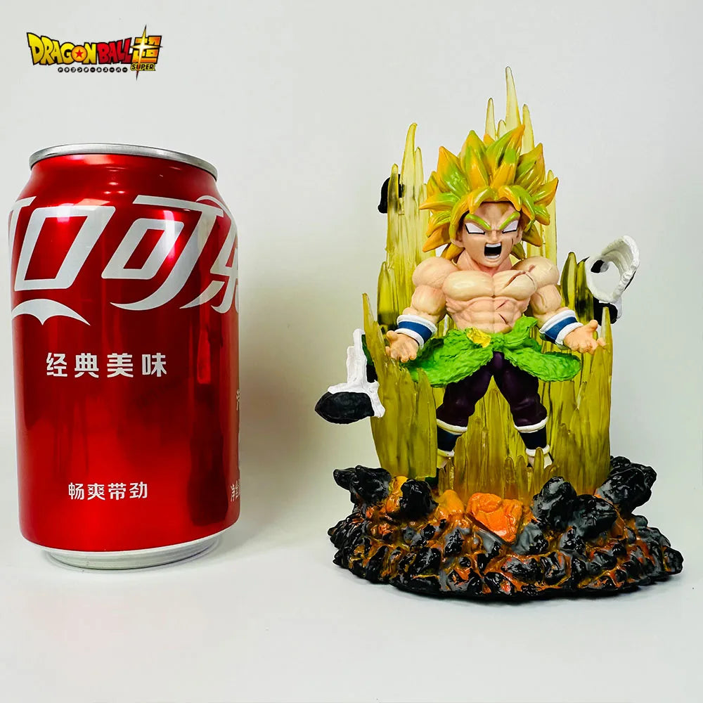 Anime Dragon Ball Shf Super Saiyan Brolli Figure Action Figures Hand-made Doll Model Ornament Gift toys