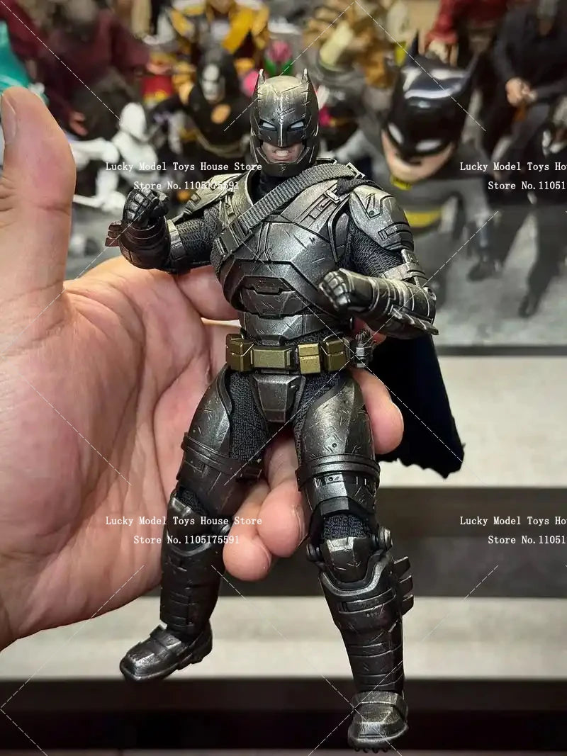 Manipple Studio M074 1/12 Scale Heavy Armored Bat Mask Dark Hero Action Figure Super Flexible 6inch Male Soldier Model Gifts