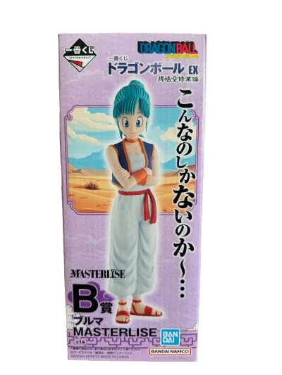 In Stock Bandai Ichiban Kuji Dragon Ball Goku Krillin Yamcha Master Roshi Bulma MASTERLISE Anime figure Models 100% Original