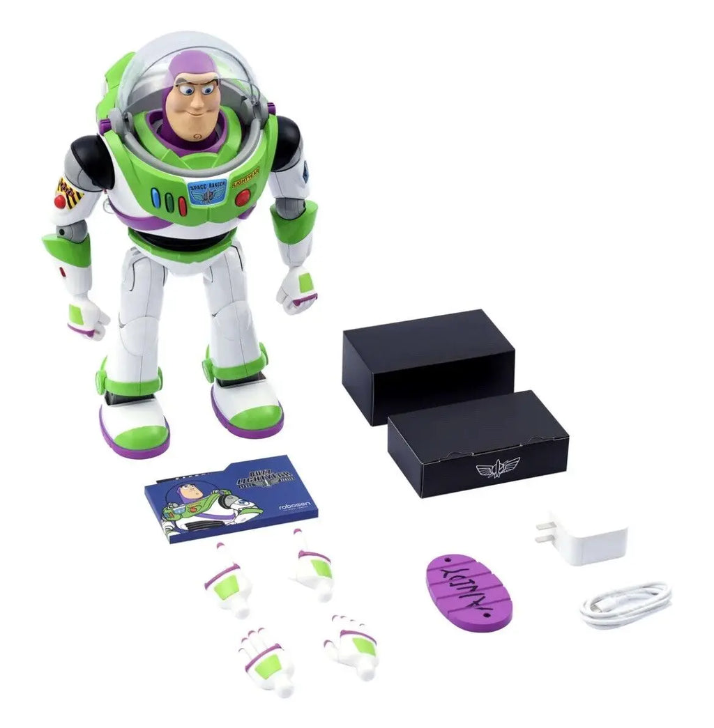 In Stock Robosen Toy Story Buzz Lightyear Robot Space Ranger Voice Interaction Programmable English Version Intelligent Robot