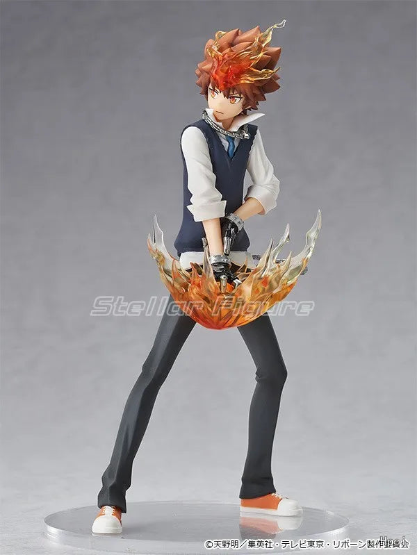 【SF】In Stock Original GSAS GSC POP UP PARADE HITMAN REBORN Sawada Tsunayoshi Figures Anime Models Collection