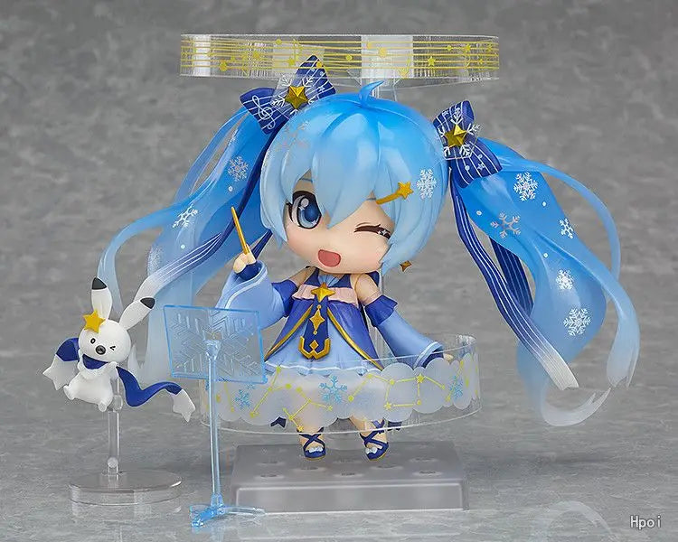 In Stock  GSC NENDORON 701 VOCALOID Hatsune Miku Yuki Hatsune 2017 Action figures Anime  Model Toys Gifts