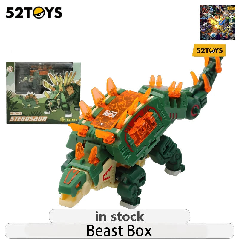 52TOYS Genuine BEASTBOX Beast Box Series BB-25CL Sword Dragon Deformed Finished Product Model Gifts for Children