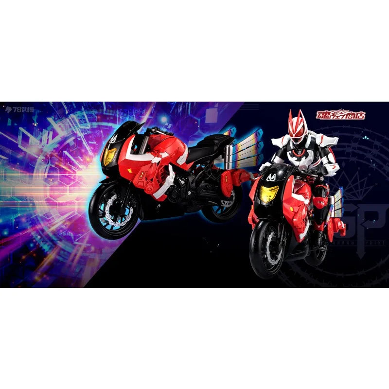 BANDAI Genuine S. H. Figuarts Series Kamen Rider Limited Valparado Na-Go，Gold Dash，Boostriker Model Finished Product Collect