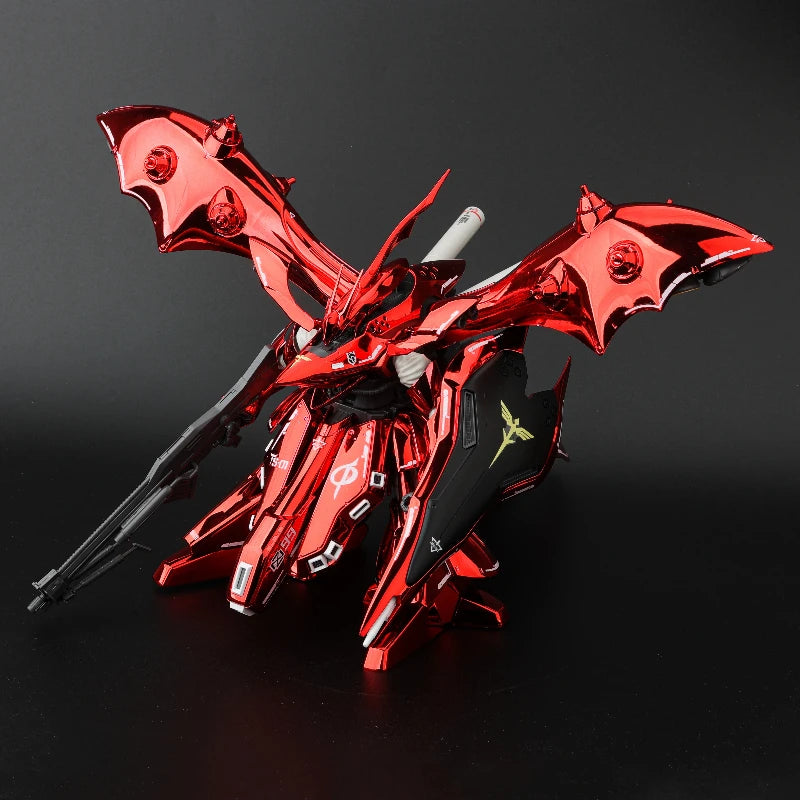 HG 1/144 MSN-04II Nightingale Electroplating Version Assembly Model Kit  Action Figure With Water Decal Anime Mecha Toy Boy Gift