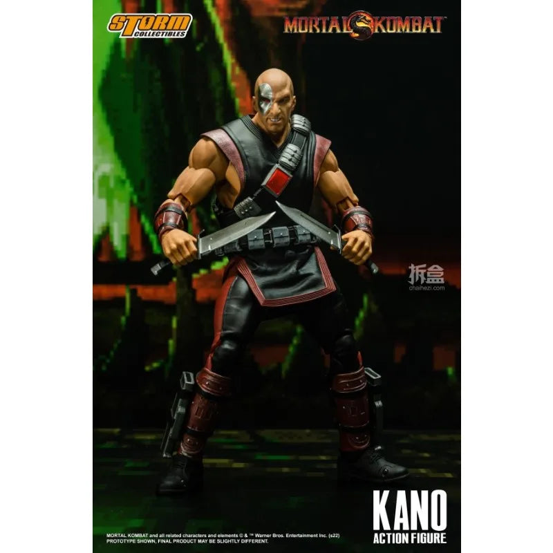Brand New Authentic Storm Toys Original "Mortal Kombat" Raiden 1:12 Movable Doll Model Toy Gift Collection Ornament in Stock