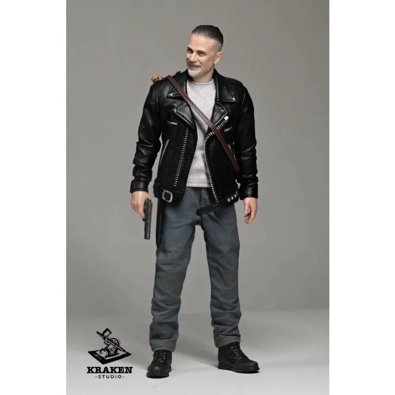 24-hour Shipping! Kraken Studio The Walking Dead Whisperers Negan Smith 1/12 Scale Action Figure Collectible Model Gift Statue