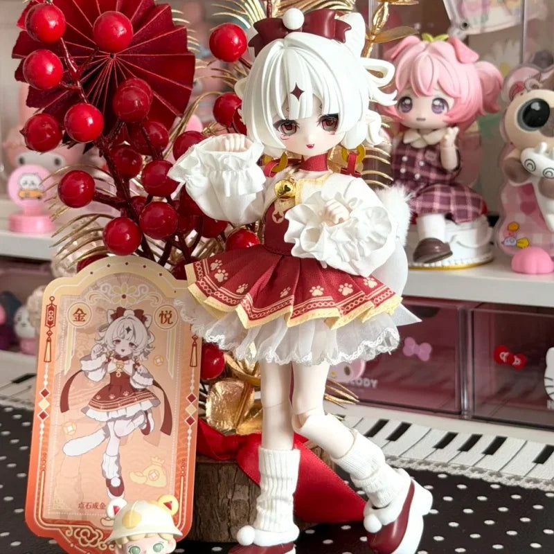Come4free Minty V3 Fortune Slip Spirit Mystery Boxes 1/8 Movable Doll Costume Bjd  Doll Action Figure Toy Favorite Gifts