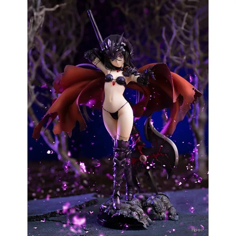 In Stock Original AMAKUNI Hobby JAPAN Bikini Warriors Black Knight No Bonus 1/7 26.5cm Anime Figures Toys Model Gift Desktop