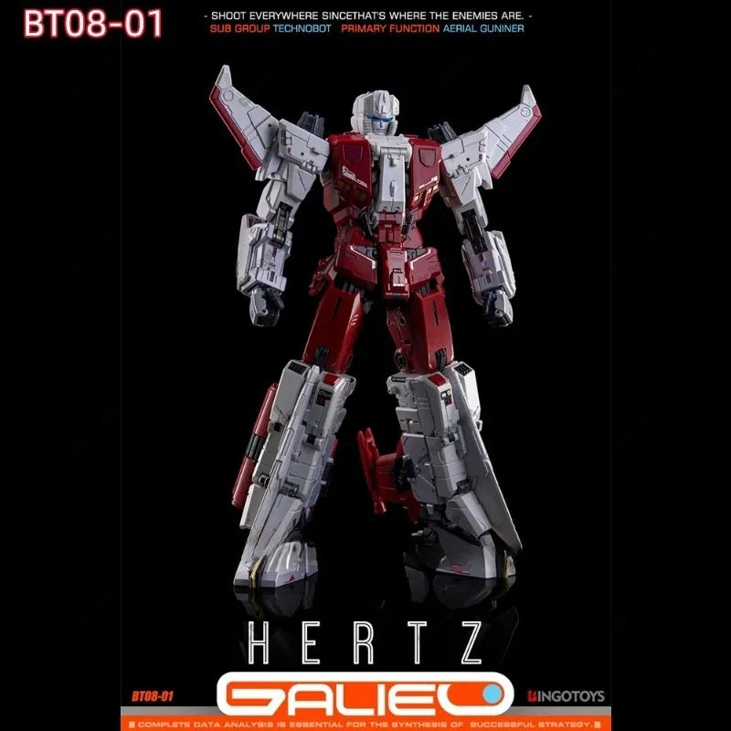 [In Stock] Hot-Selling Toy BINGOTOY BT08-01 Computron Strafe Action Figure Boys' Birthday Gift Collection