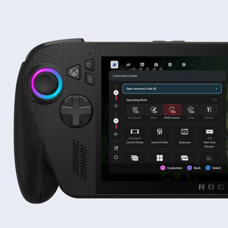 ROG XBOX ALLY X Handheld Game Players windows11 Ryzen AI Z2 Extreme Processor Integrated Graphics 7-inch 120Hz Screen 24GB+1TB