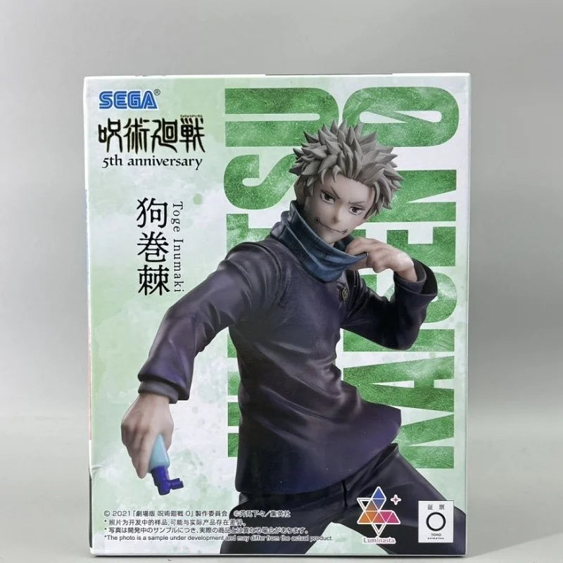 [In Stock] Genuine Sega Anime Toy Jujutsu Kaisen Theater Edition Inumaki Toge 19cm Figure Model Collection Ornament Boy Gift
