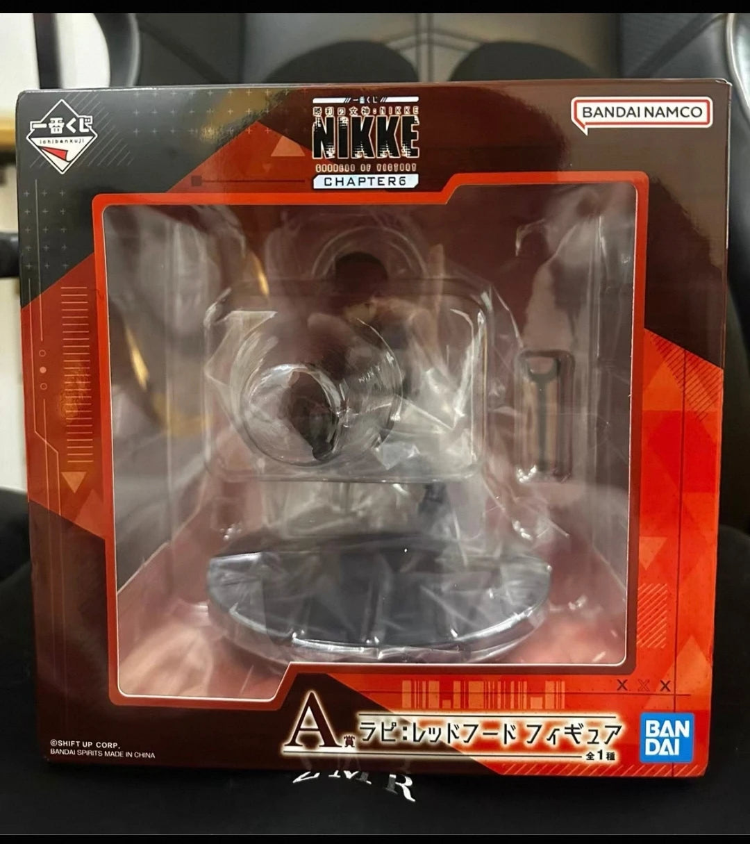 Special Offer Bandai First Lottery Gods of Victory NIKKE Chapter 6 Rapi Red Hood Cinrella Mornia Second Effect Action Figure