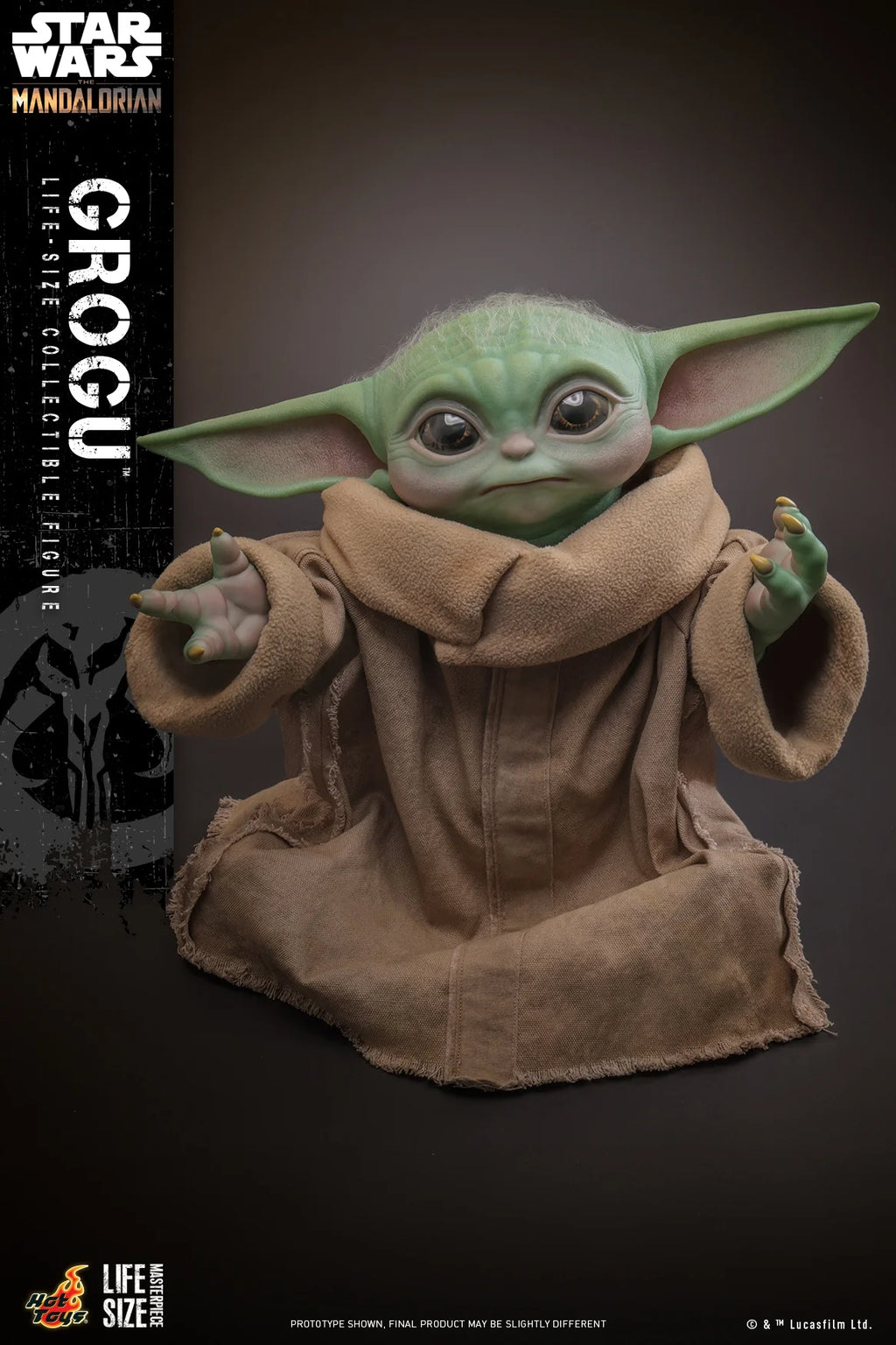 In Stock Hottoys LMS015 Star Wars Grogu 1/6 Soldier Dolls Anime Action Figure Toy Gift Model Collection Hobbies