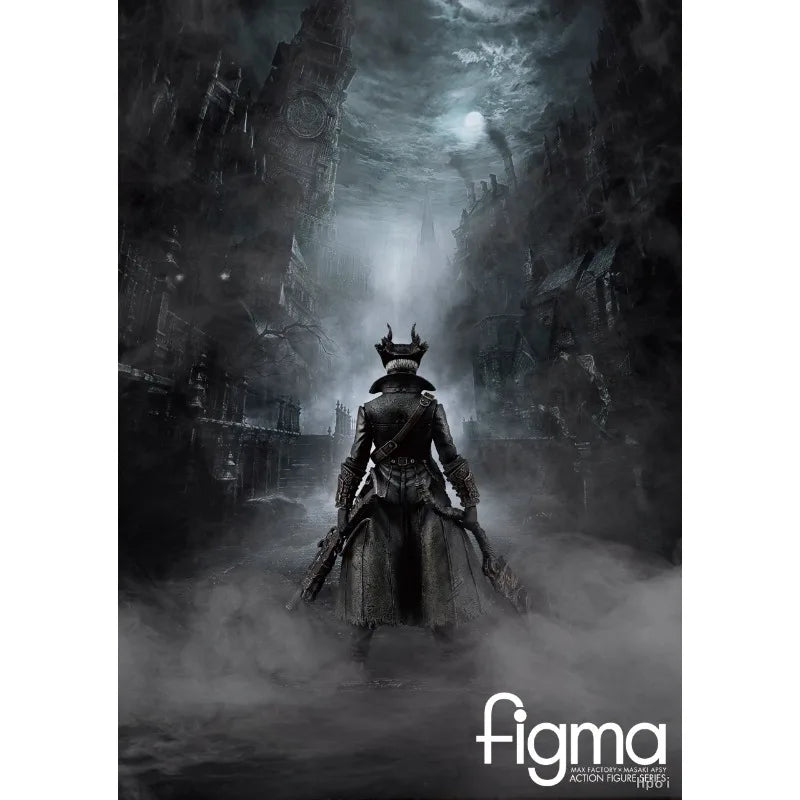 Max Factory Original Figma Series 367 Bloodborne Curse Hunter Mobile Game Anime Figurine Model Toy Gift Collection in Stock