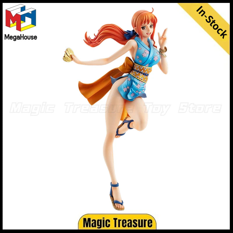 【In Stock】MegaHouse POP ONE PIECE "Warriors Alliance" Nami Novice Female Ninja Anime Figure Model