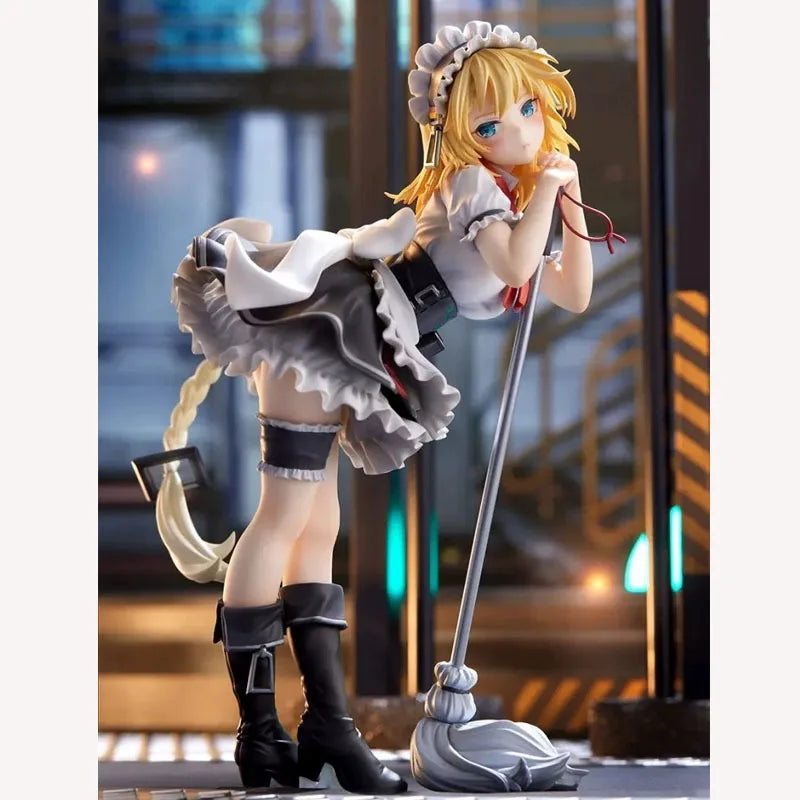 Girls Frontline Maid Gr G36 Figure 2D Beautiful Girl Animation Cute Doll Chassis Car Ornament