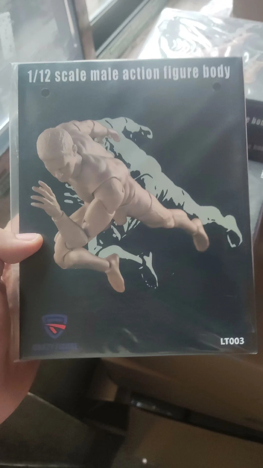 CFTOYS Crazyfigure Male and Female LT003 LT004 Basic Bodies 1/12 Scale Poseable Action Figures Toy Models Collectible Gifts