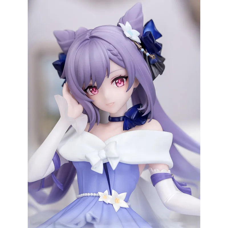 MYETHOS Gift+ Genshin Impact Keqing Resplendent Feast Ver 1/8 Scale Painted Figure PVC ABS Collectible Model Toy Cartoon Cute
