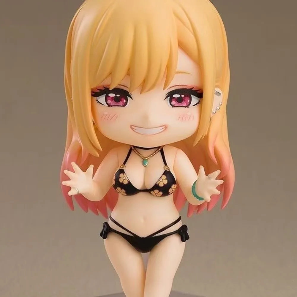 #2433 Ver.Q Swimsuit Kitagawa Marin PVC Action Figure My Dress-Up Darling Anime Figure Collectible Model Toy Kid Gift Doll 10CM