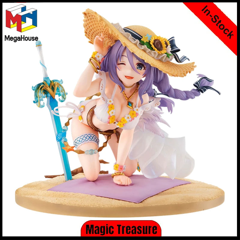 Original MegaHouse Princess Connect! Re:Dive Hoshino Shizuru (Summer) 1/7 Model Toy Gift Collection Ornaments