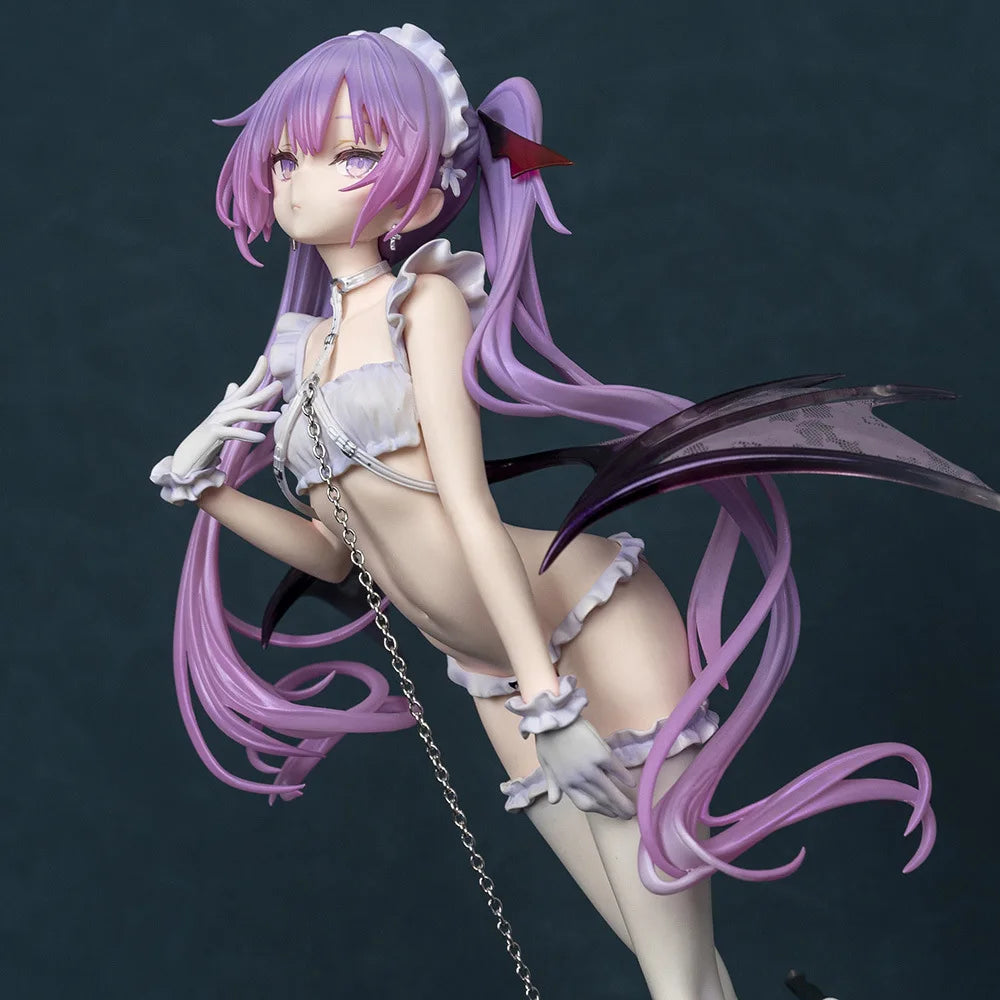 18cm Pink Charm Figure EVE Elle BODY HARNESS Anime Girl PVC Action Figure Native Skytube Statue Adult Collection Model Doll Gift