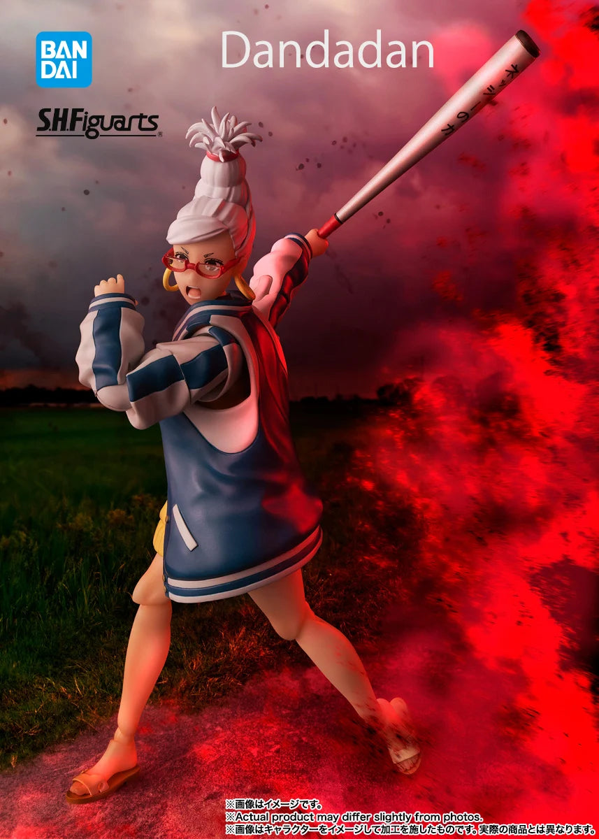 In stock Bandai S.H.Figuarts Dandadan Reiko Ayase (Spirit Medium) 14.5CM PVC Figure Highly Detailed Collectible Model Toy Gif